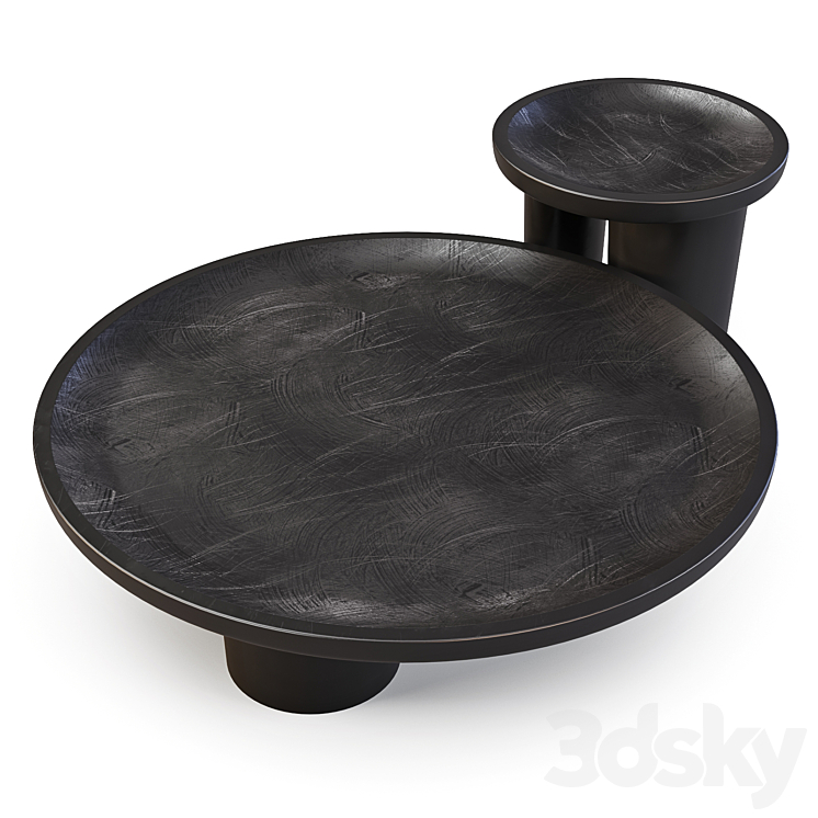 Baxter: Calix – Coffee Tables 3DS Max - thumbnail 2