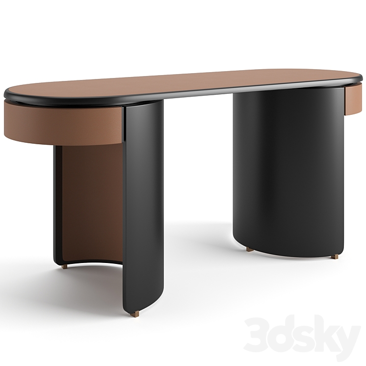 Baxter Parsek desk 3DS Max Model - thumbnail 2