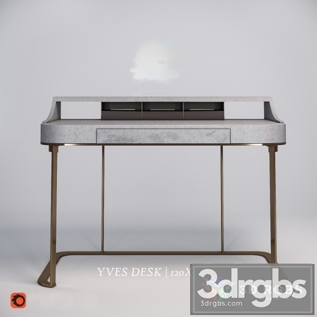 Baxter Yves Desk 3dsmax Download - thumbnail 1