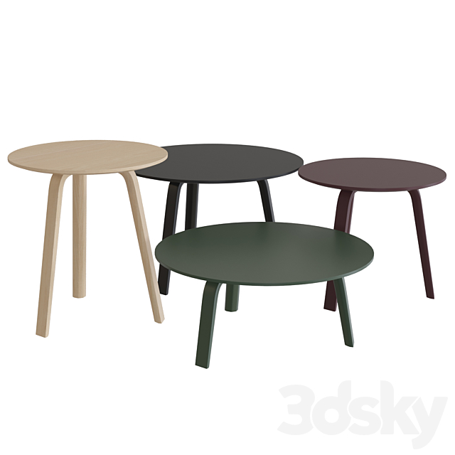 Bella Coffee Table 3DSMax File - thumbnail 1