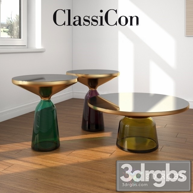 Bells ClassiCon Table 3dsmax Download - thumbnail 1