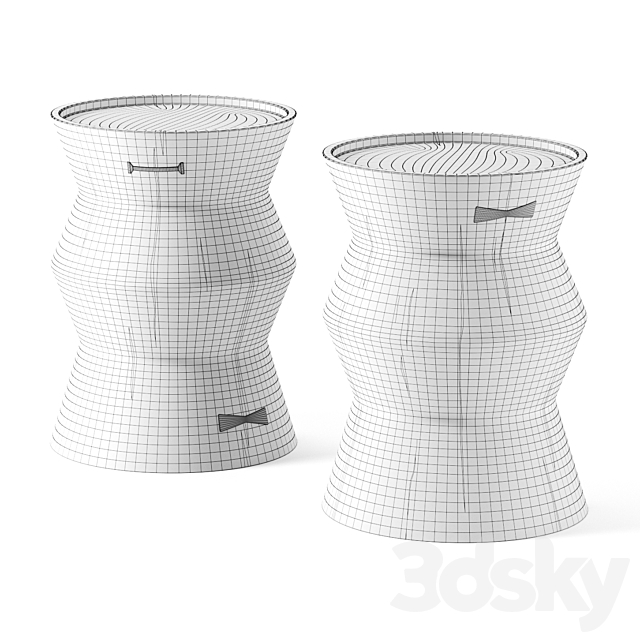 Belsize Stool by Cb2 3DSMax File - thumbnail 2