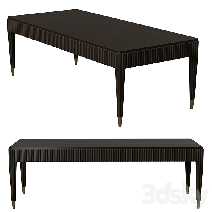 bernhardt Haven Cocktail Table 3DS Max - thumbnail 1