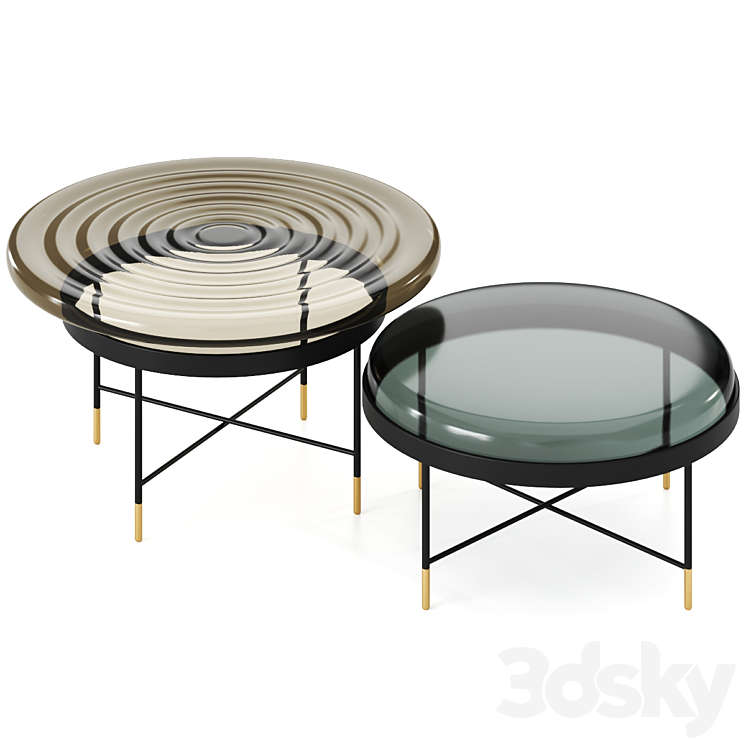 Bilboquet by Roche Bobois Coffee Table 3DS Max Model - thumbnail 2