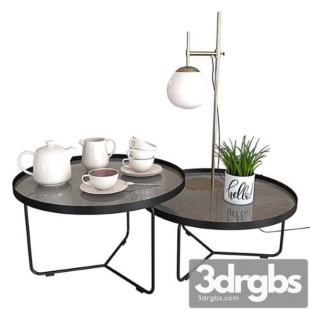 Billy keramik coffee table 2 3dsmax Download - thumbnail 1