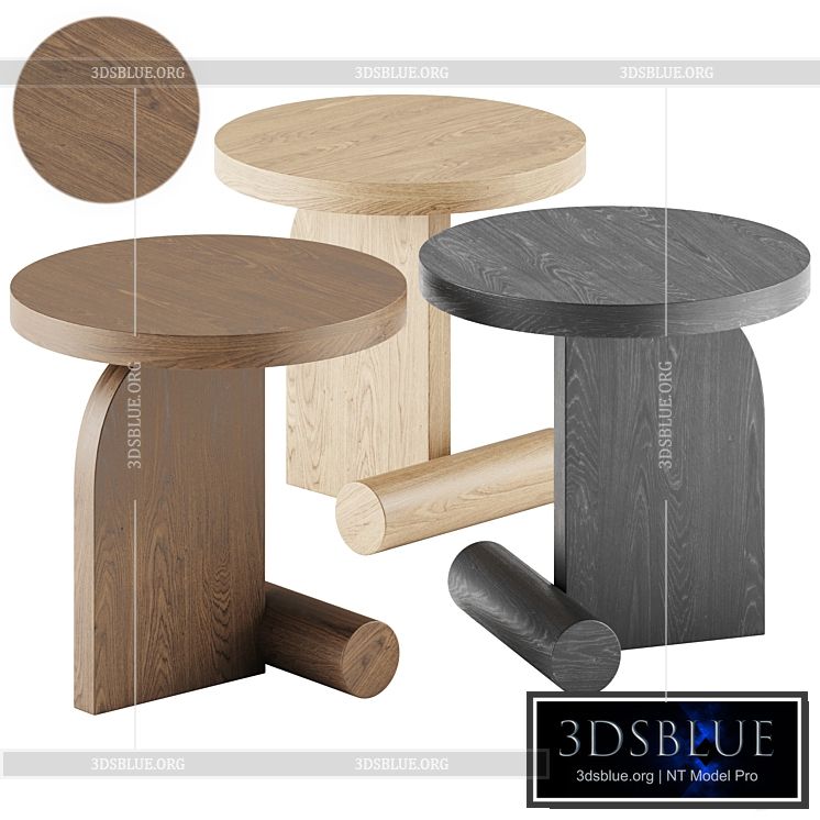 Bla Station LIV Side Table 3DS Max - thumbnail 3