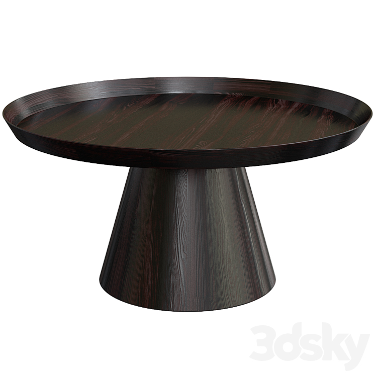 Bloomingville Luana Coffee Table 3DS Max Model - thumbnail 2