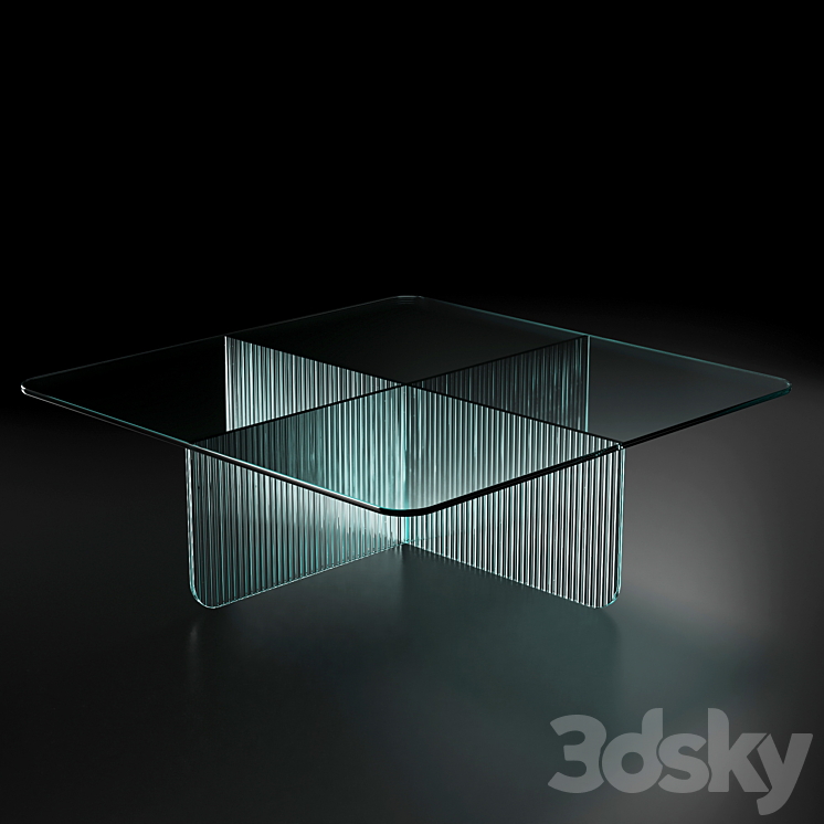 Blur Tables (2 Models) 3DS Max Model - thumbnail 2