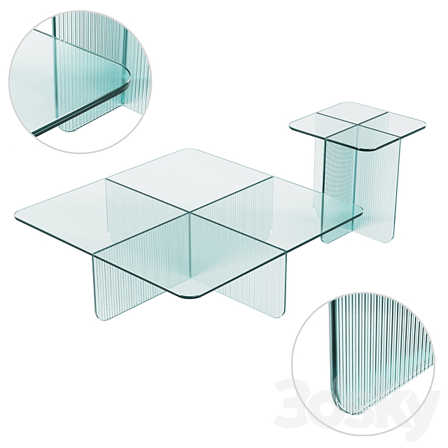 Blur Tables (2 Models) 3DSMax File - thumbnail 1