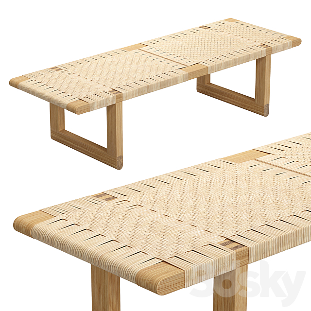 BM0488 Coffee Table 3DS Max Model - thumbnail 2