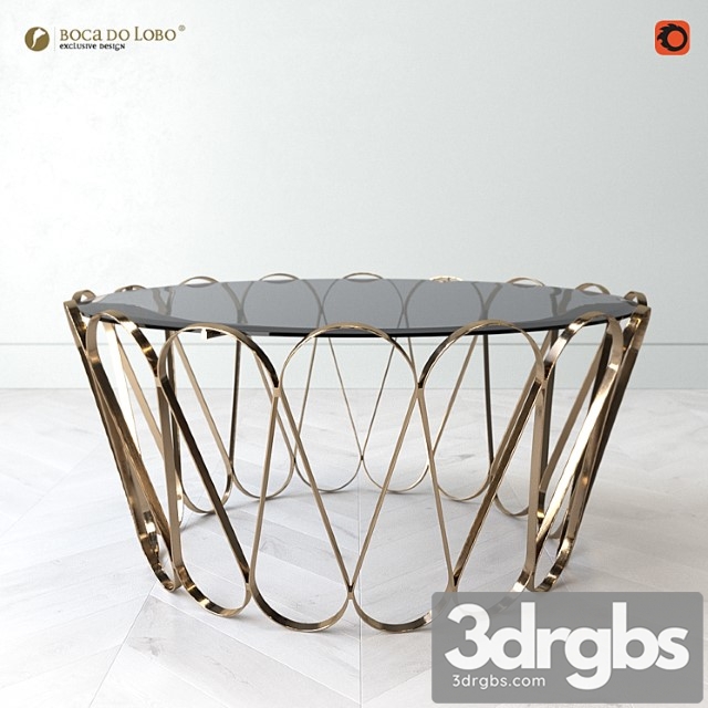 Boca do lobo aquarius center table 2 3dsmax Download - thumbnail 1