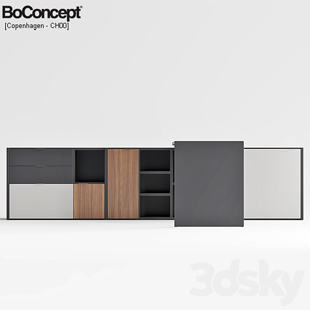 BoConcept Copenhagen 3DS Max Model - thumbnail 3