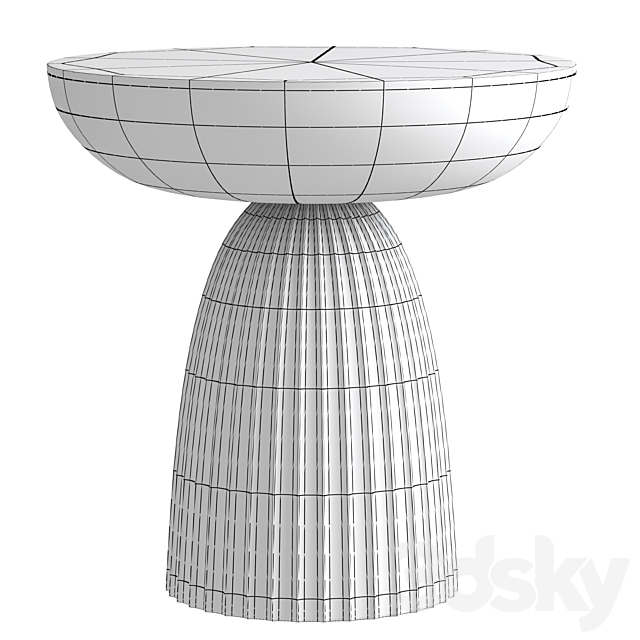 Boconcept exspore table 3DS Max Model - thumbnail 2