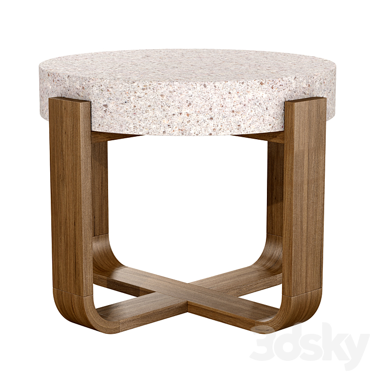 Bodhi Side Table 3DS Max Model - thumbnail 3