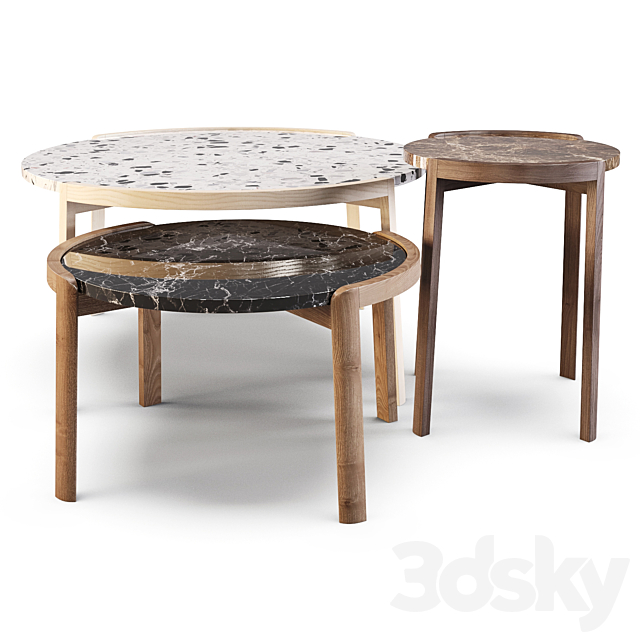 Bolia: Coffee Tables – Mix 3DSMax File - thumbnail 2