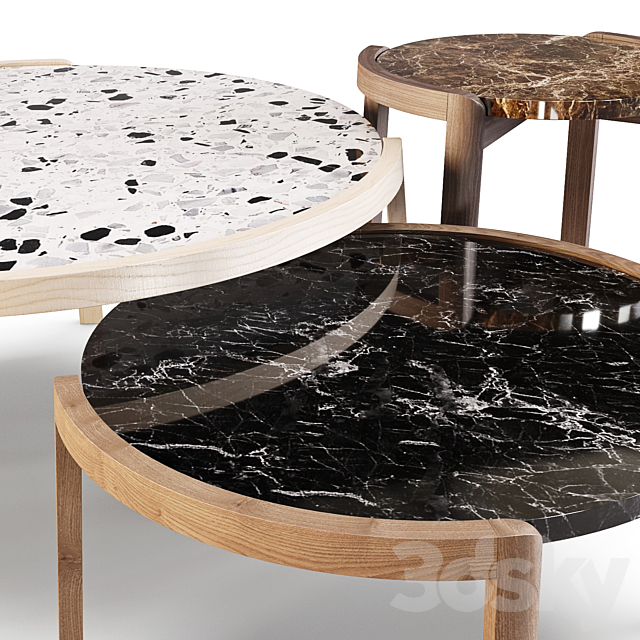 Bolia: Coffee Tables – Mix 3DSMax File - thumbnail 3