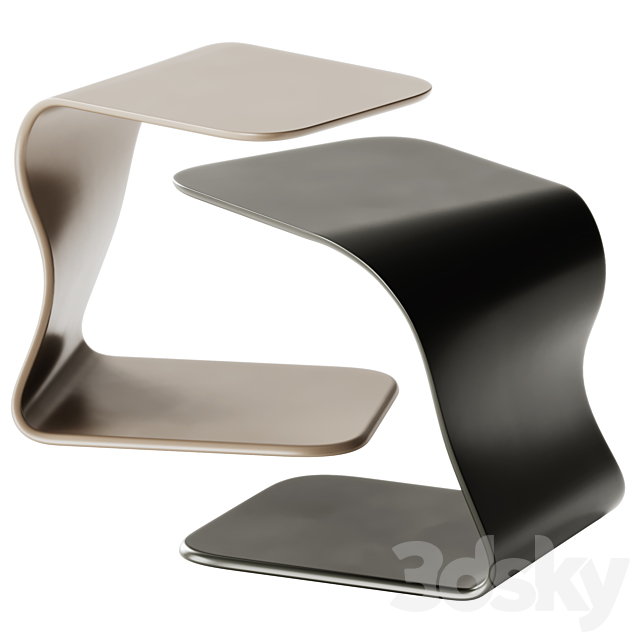 Bonaldo DUFFY Side Table 3ds Max - thumbnail 2