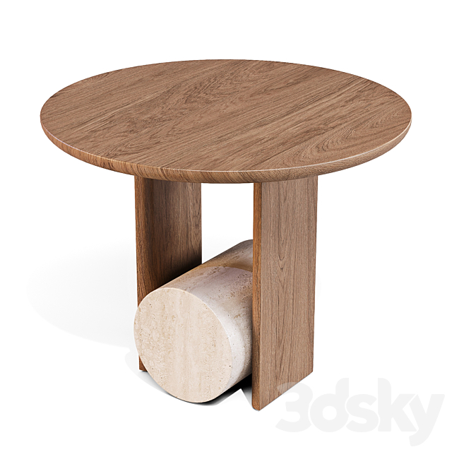 Bonaldo: Element – Side Tables 3ds Max - thumbnail 2