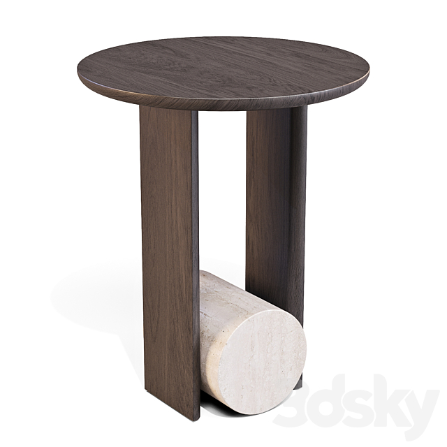 Bonaldo: Element – Side Tables 3ds Max - thumbnail 3