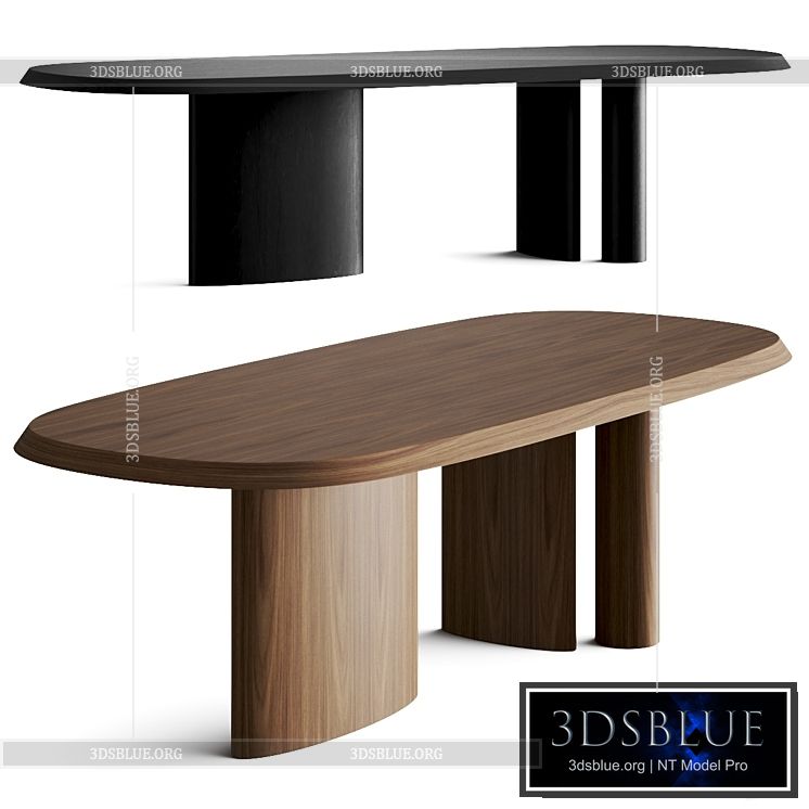 Bonaldo Padiglioni Dining Tables 3DS Max - thumbnail 3