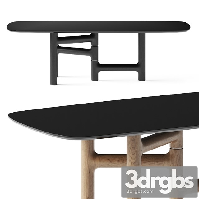 Bonaldo pivot dining table 2 3dsmax Download - thumbnail 1