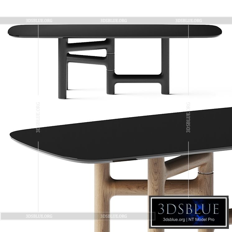 Bonaldo Pivot Dining Table 3DS Max - thumbnail 3