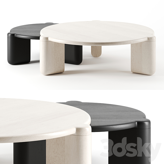 Bone coffee table by Radnor 3DSMax File - thumbnail 1