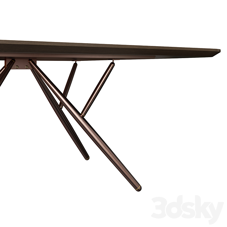 Bontempi Bridge Table 3DS Max Model - thumbnail 2