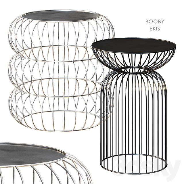 Booby Ekis side table La Redoute 3ds Max - thumbnail 1