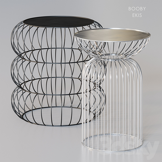 Booby Ekis side table La Redoute 3ds Max - thumbnail 2