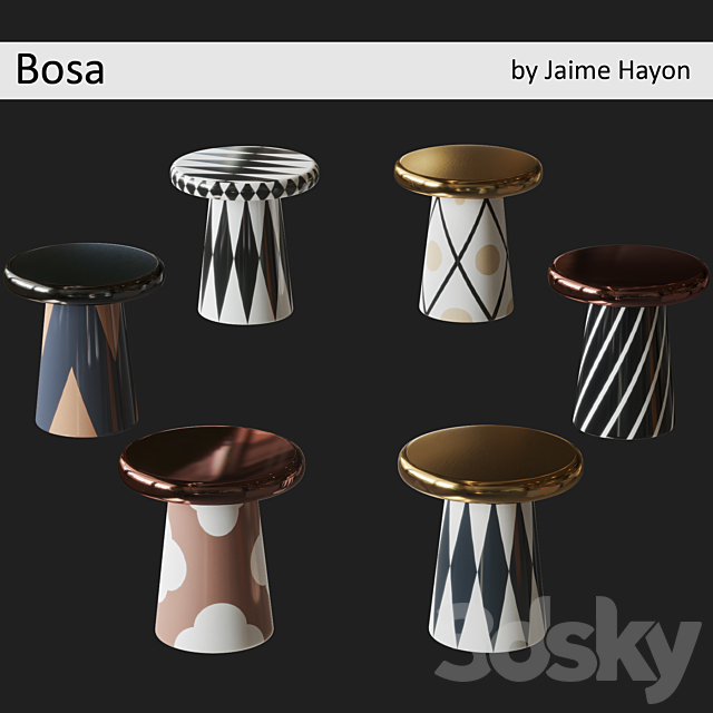 Bosa T-Table 3DSMax File - thumbnail 2