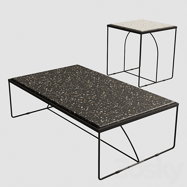 Brigette arch table 3DSMax File - thumbnail 1