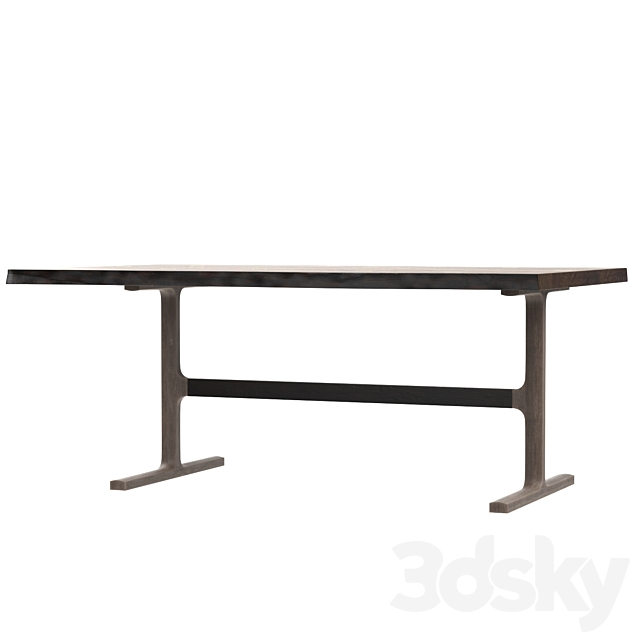 BRONZE SHAKER TABLE by Jeff Martin Joinery 3DSMax File - thumbnail 5