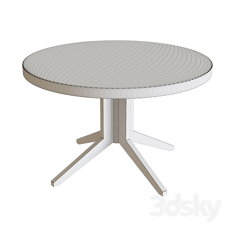 Bryant tavolo table 3DS Max Model - thumbnail 2