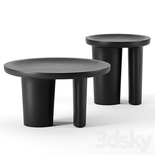 Calix side table by Baxter 3DSMax File - thumbnail 1