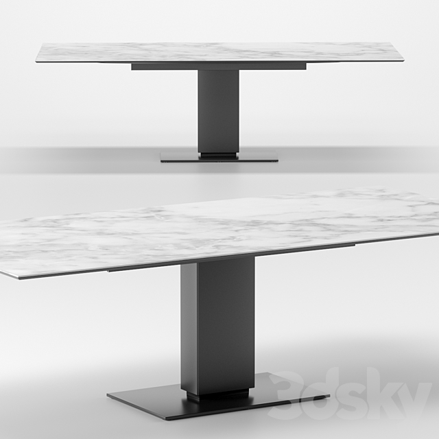 Calligaris echo table 3DSMax File - thumbnail 1