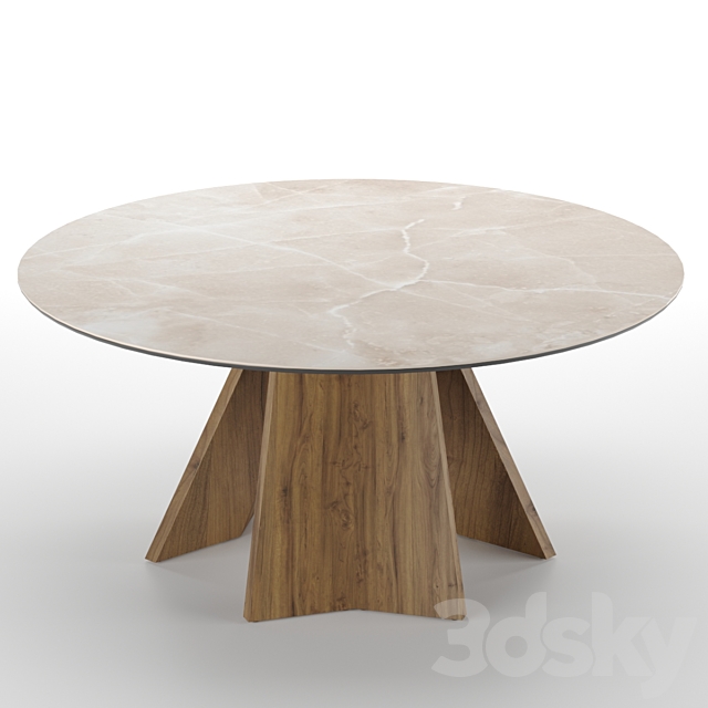 Calligaris Icaro Round Table 3DSMax File - thumbnail 1