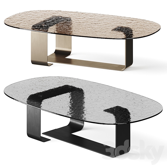 Calligaris Ribbon Coffee Table 3ds Max - thumbnail 1