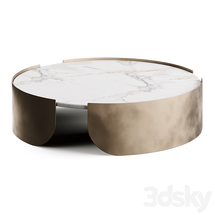 Cantori Atenae Coffee Table 3DS Max - thumbnail 2