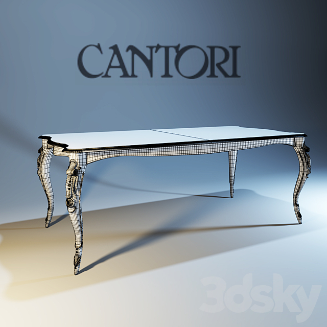 Cantori-table-Gregory madia 3DS Max Model - thumbnail 2