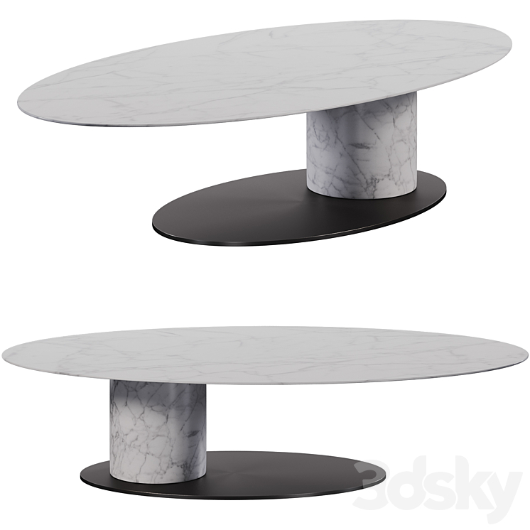 Carey table set 3DS Max Model - thumbnail 2