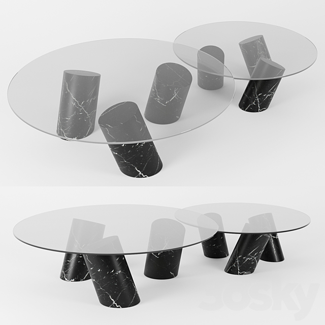 CARNAC tables by Gofi 3DSMax File - thumbnail 1