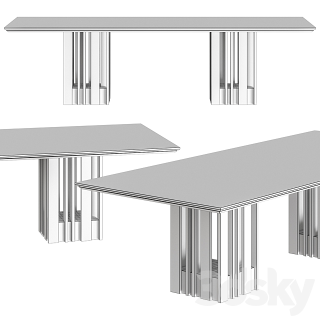 Casamilano Empire Table 3DSMax File - thumbnail 2