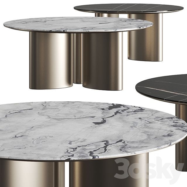 Casamilano Tangeri Dining Tables 3DSMax File - thumbnail 1