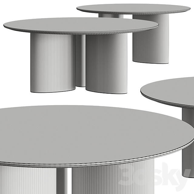 Casamilano Tangeri Dining Tables 3DSMax File - thumbnail 2