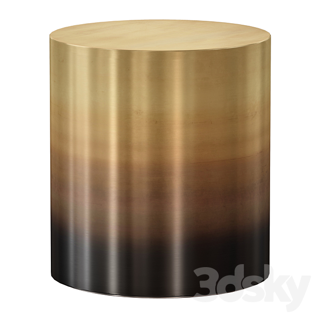 Cassidy End Table (Crate and Barrel) 3DSMax File - thumbnail 1