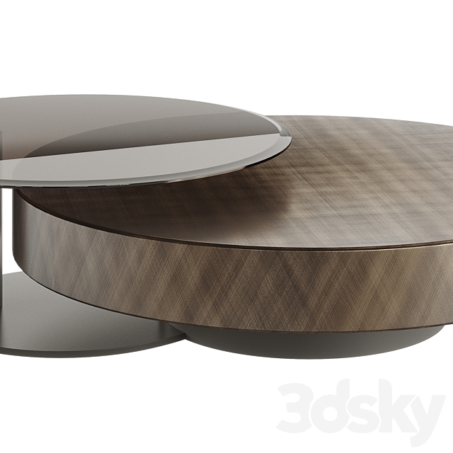 CATTELAN ARENA 2021 COFFEE TABLE 3DS Max Model - thumbnail 4