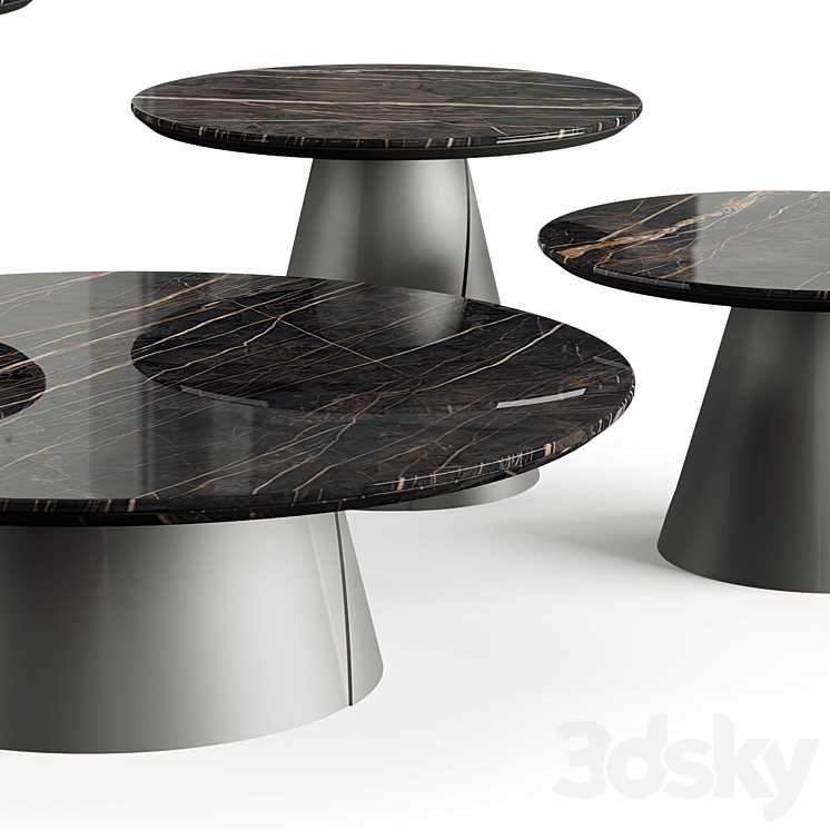 Cattelan Italia Albert Keramik Coffee Table 3DS Max - thumbnail 2