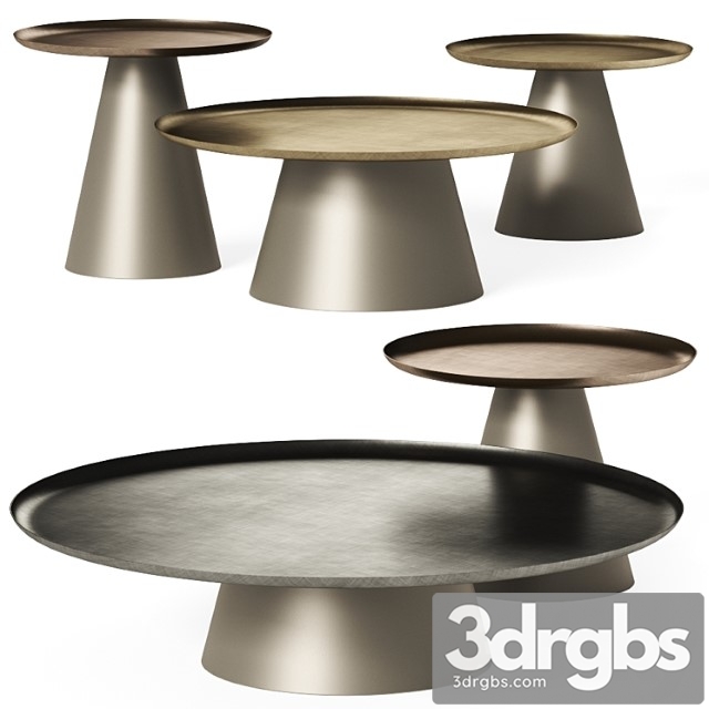 Cattelan Italia Amerigo Coffee Tables 3dsmax Download - thumbnail 1