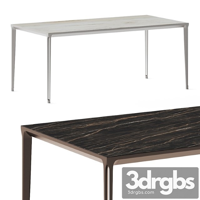 Cattelan Italia Boulevard Keramik Dining Table 3dsmax Download - thumbnail 1